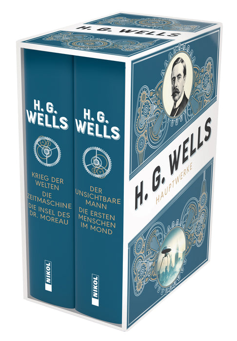 H.G. Wells: Hauptwerke in zwei Bänden