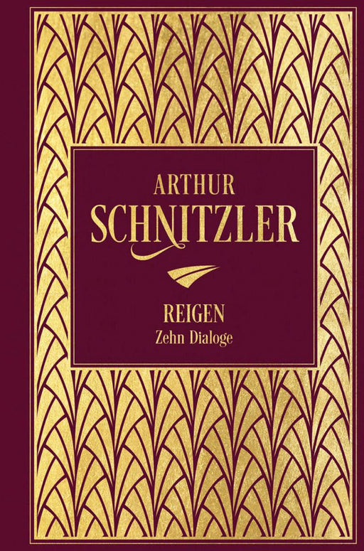 Produktbild für Reigen - Zehn Dialoge: Leinen mit Goldprägung